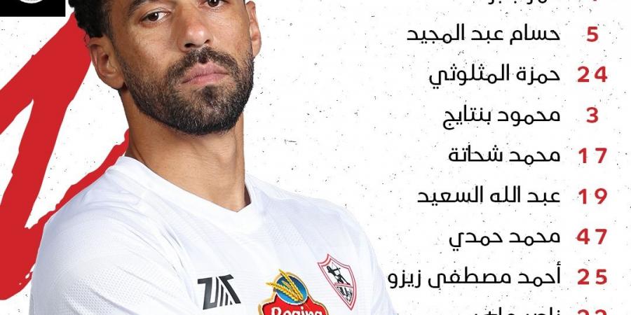 عمر فرج أساسيا.. التشكيل الرسمي لمباراة الزمالك أمام البنك الأهلي في الدوري المصري الممتاز