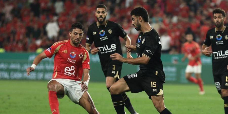 الزمالك ضد البنك الأهلي .. 10 صور تلخص أولى مباريات الأبيض فى الدوري