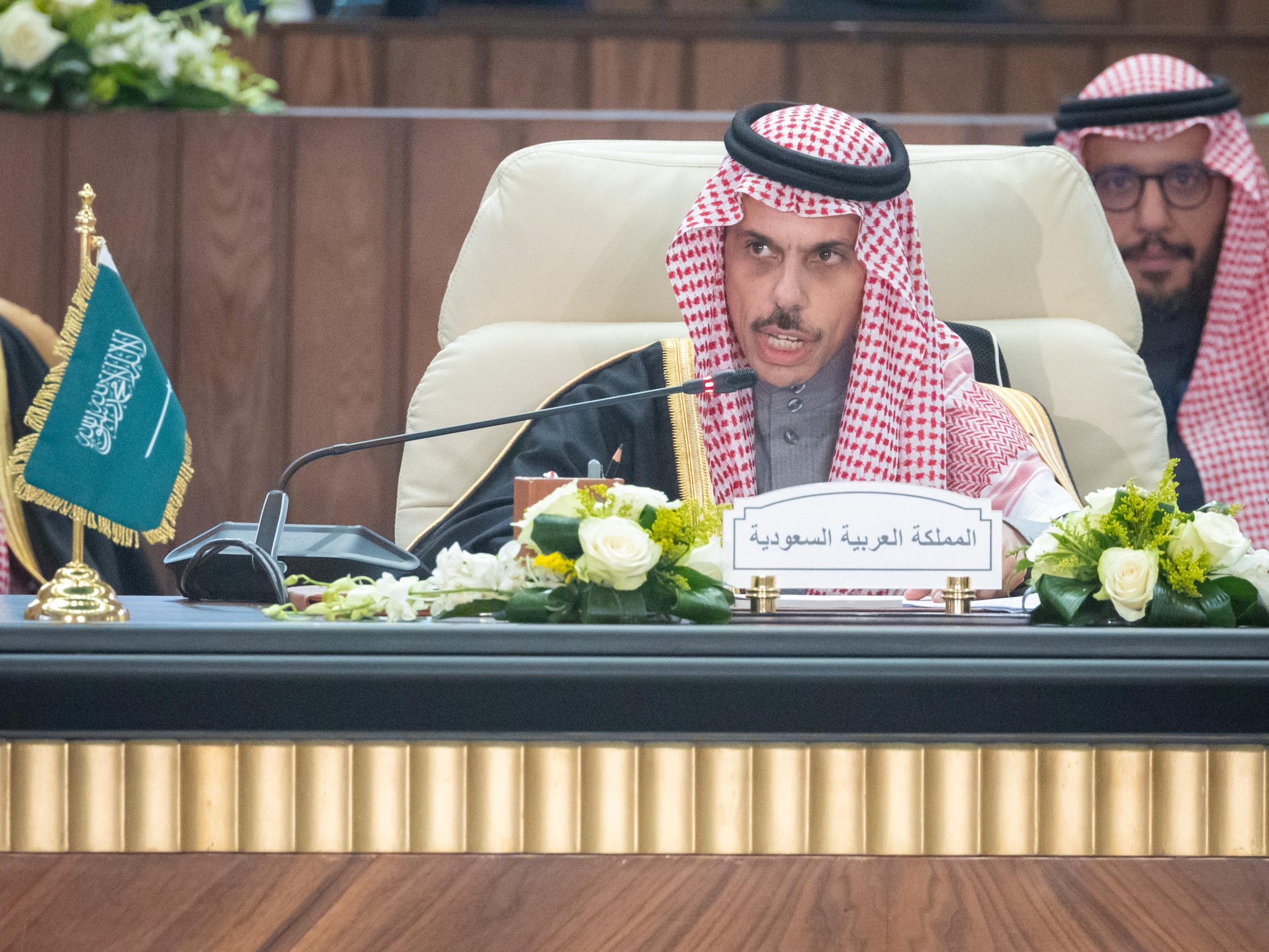 فيصل بن فرحان في قمة القاهرة: إعمار غزة مشروط ببقا…