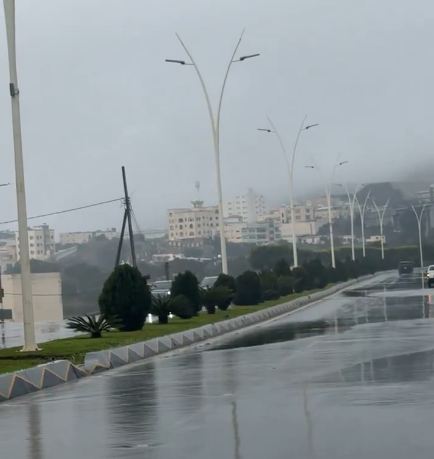تنبيه من حالة مطرية ورياح شديدة على الباحة