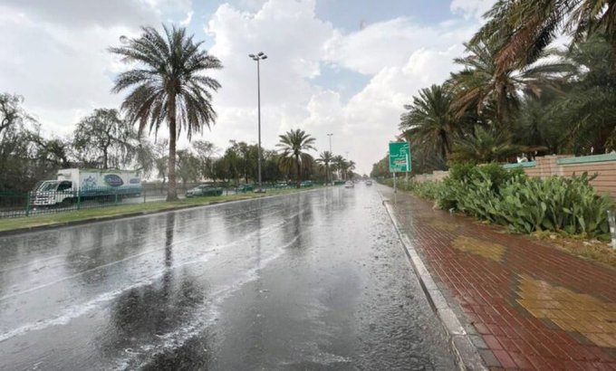 توقعات طقس اليوم: أمطار وسيول وبرد على 9 مناطق