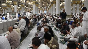 الأسبوع الأول من رمضان.. نحو 5 ملايين وجبة إفطار في الحرمين الشريفين