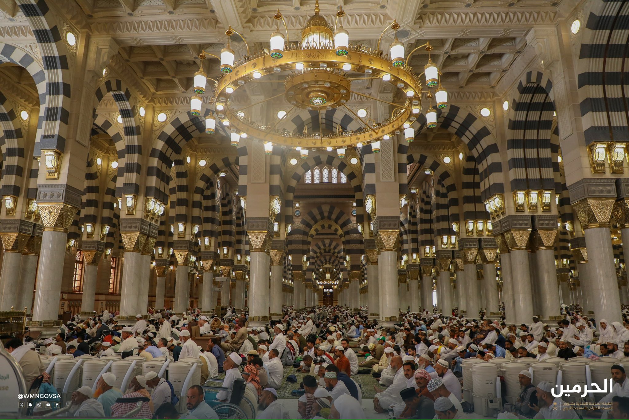 أكثر من 9,700,000 مصلٍّ في المسجد النبوي خلال الـ1…