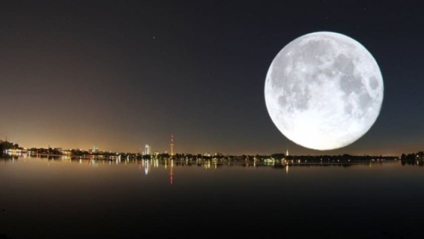 رصد القمر البدر لشهر رمضان الليلة