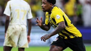 ستيفن بيوغوين يواصل الغياب عن تدريبات الاتحاد قبل مباراة القادسية
