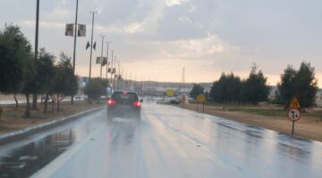 أمطار رعدية غزيرة وبرد على 7 م…