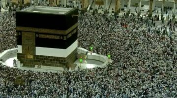 صحن المطاف يحقق الطاقة الاستيعابية بـ 107 آلاف طائ…