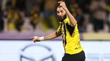 استعدادات كريم بنزيما لمواجهة الاتحاد والفتح في المباراة القادمة