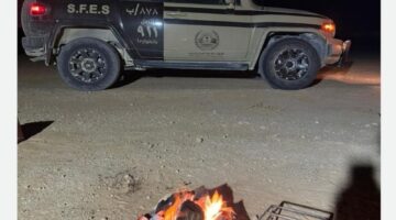 مواطن يُضبط بتهمة إشعال النار في أراضي الغطاء النباتي بمحمية طويق