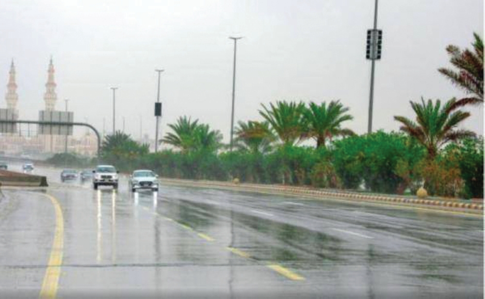 أمطار غزيرة ورياح عاتية تضرب منطقة الباحة
