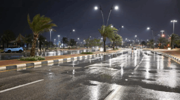 الأرصاد السعودية تحذر من هطول أمطار على المناطق الحدودية الشمالية