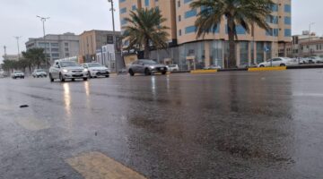 أمطار غزيرة تغمر جازان ورياح عاتية تضرب حائل