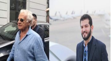 لقاء فهد بن نافل مع وكيله في مدينة ميلانو الإيطالية.