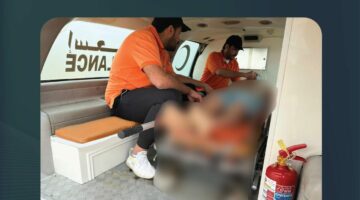 حرس الحدود ينقذ مواطنًا من غرق محتمل في المدينة المنورة