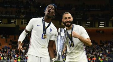 بنزيما يسعى لإقناع بوغبا بالانضمام إلى صفوف الاتحاد