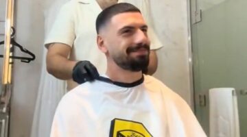 <p><strong>فيديو يوثق لحظة تفاعل ديميرال مع غطاء يحمل شعار الاتحاد</strong></p>