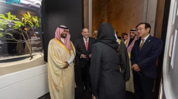 وزير الثقافة يحتفل بافتتاح الجناح السعودي في فعاليات إكسبو الدولي