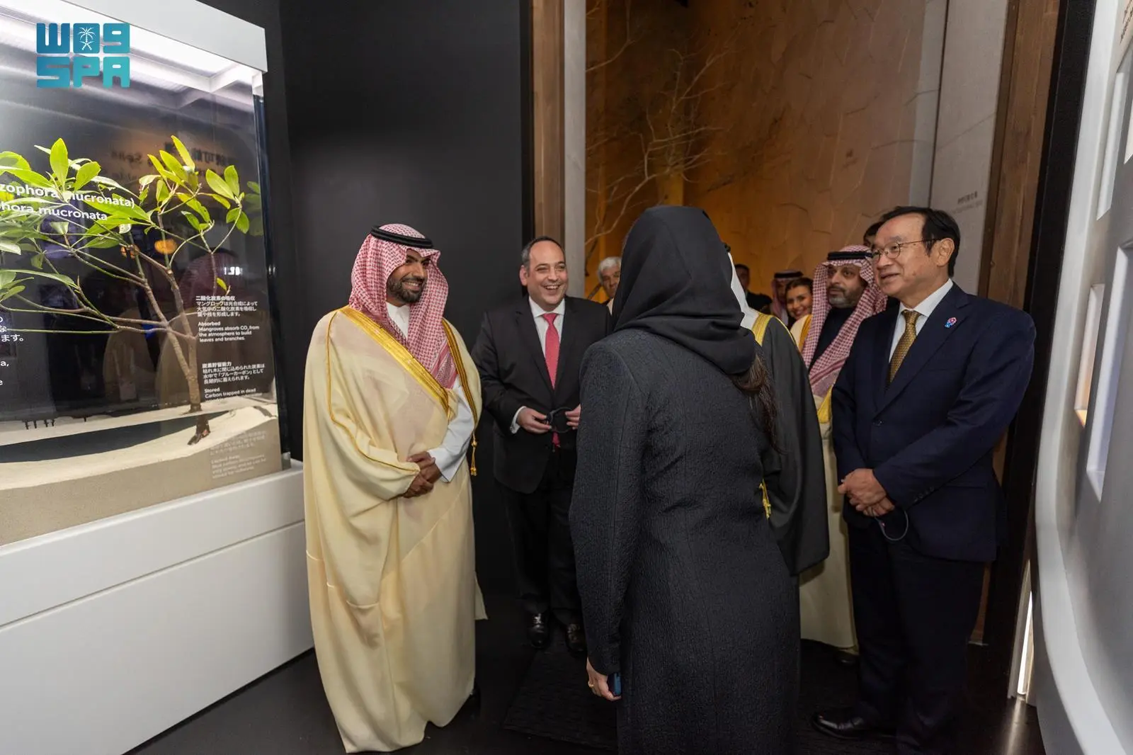 وزير الثقافة يحتفل بافتتاح الجناح السعودي في فعاليات إكسبو الدولي