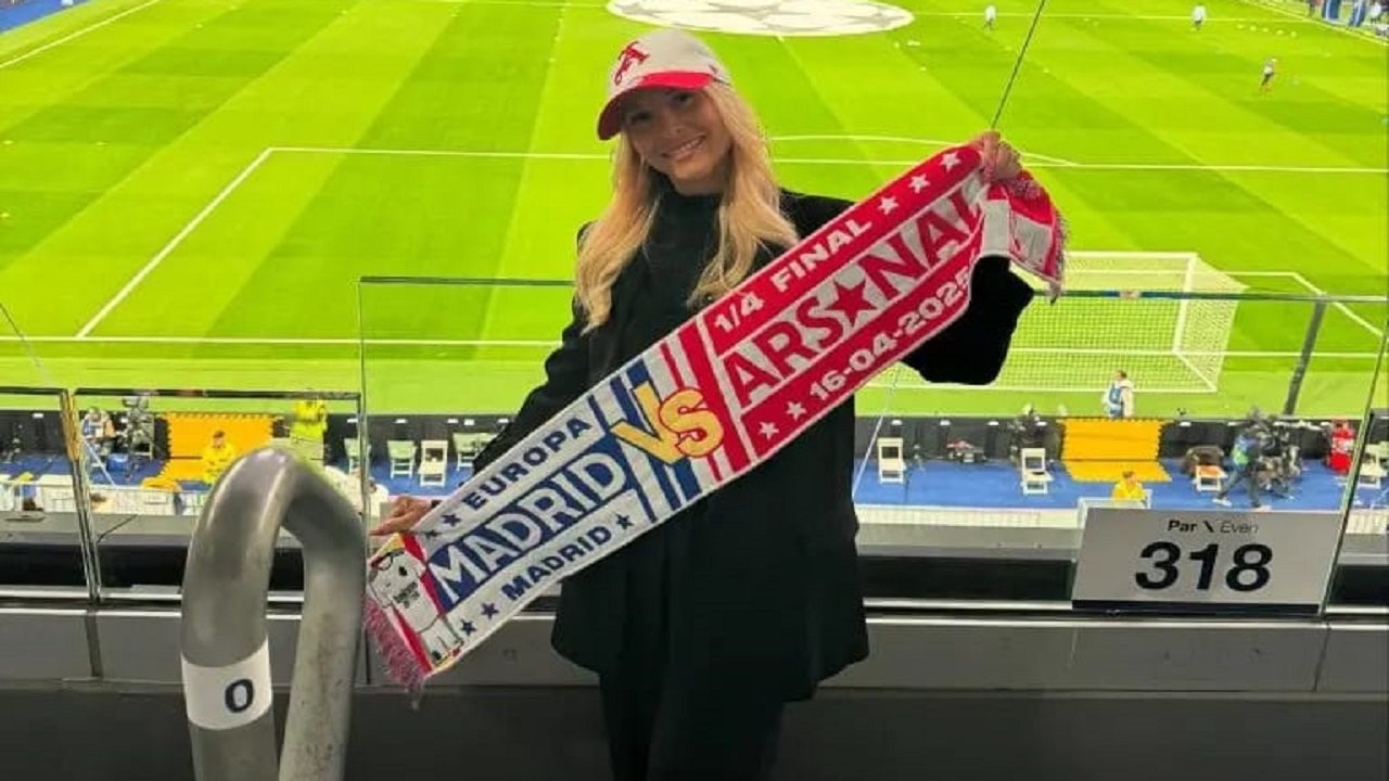 زوجات لاعبي آرسنال يشاركن الاحتفاء بانتصار الفريق الباهر في مدريد