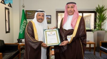 تكريمًا بإرادة ملكية.. الفوزان والشايع يتسلمان وسام الملك عبدالعزيز من الدرجة الرابعة