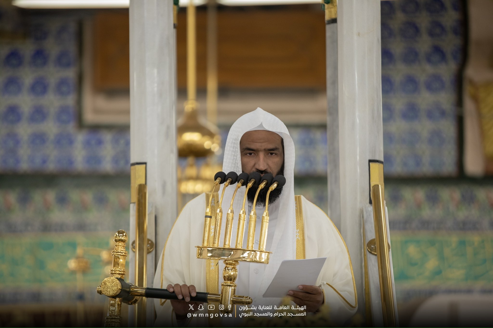 خطيب المسجد النبوي يوضح: الشرك على نوعين والتوحيد شرط أساسي لقبول الأعمال
